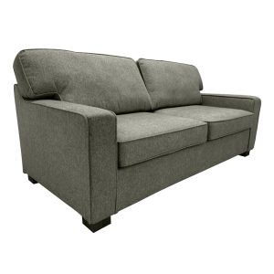 365 000002 3 2 Sofa-bed two-seater Polaris pakoworld fabric in khaki color 181x91x83cmIndoor furniture > Sofas-bed