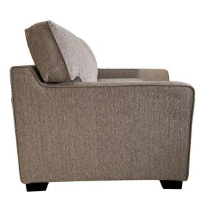 365 000003 2 2 Sofa-bed two-seater Polaris pakoworld fabric in beige color 181x91x83cmIndoor furniture > Sofas-bed