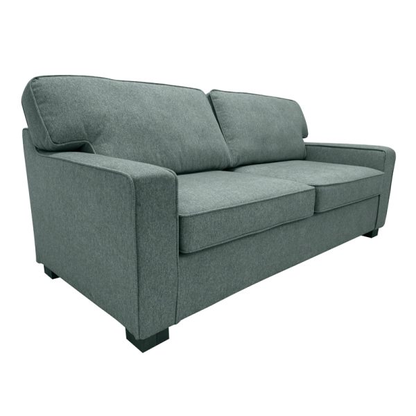 365 000005 3 6 Sofa-bed two-seater Polaris pakoworld fabric in pistachio grren color 181x91x83cmIndoor furniture > Sofas-bed