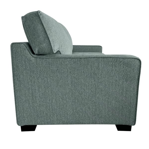 365 000005 4 6 Sofa-bed two-seater Polaris pakoworld fabric in pistachio grren color 181x91x83cmIndoor furniture > Sofas-bed
