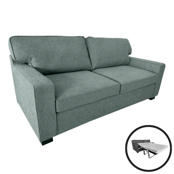 365 000005 9 Sofa-bed two-seater Polaris pakoworld fabric in pistachio grren color 181x91x83cmIndoor furniture > Sofas-bed