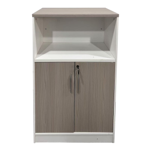 367 000010 1 3 Office cabinet Armadi pakoworld in sonoma-white color 80x40x120cmOffice furniture > Office cupboards