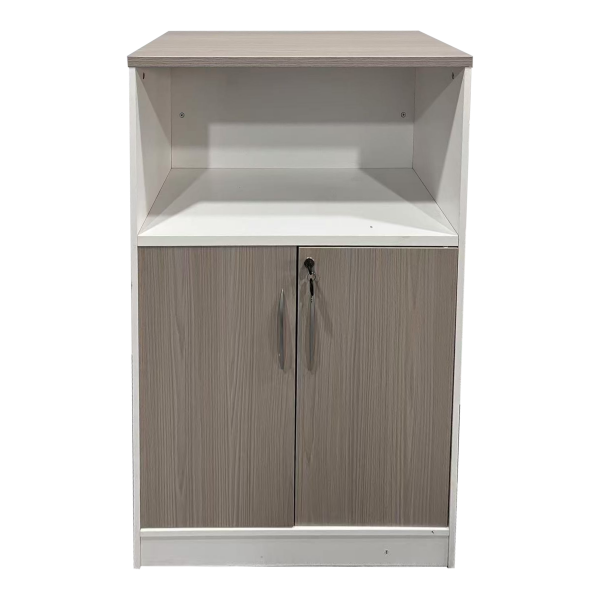 367 000010 1 3 Office cabinet Armadi pakoworld in sonoma-white color 80x40x120cmOffice furniture > Office cupboards