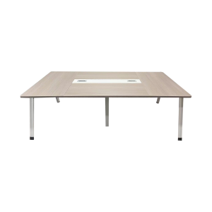 367 000014 1 4 Conference table Armadi pakoworld in sonoma-white shade 200x120x75cmOffice furniture > Conference tables
