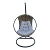 368 000003 8 Aluminum armchair Noevo pakoworld stackable with white frame-natural rope 57x62x77cmOutdoor furniture > Garden armchairs
