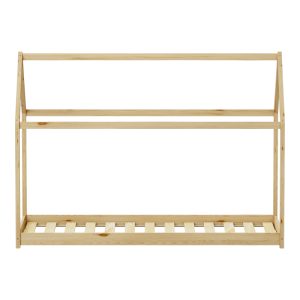 370 000001 3 1 Children's bed Nino Montessori type pakoworld pine wood in a natural shade 90x190cmIndoor furniture > Children's Room
