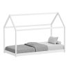 370 000002 1 Double bed Camaro pakoworld fabric in grey color 160x200cmIndoor furniture > Beds