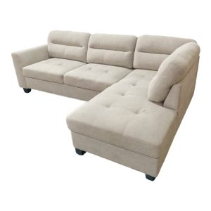 371 000003 8 Corner sofa left corner Camile pakoworld beige fabric 270x174x95cmIndoor furniture > Cornered sofas