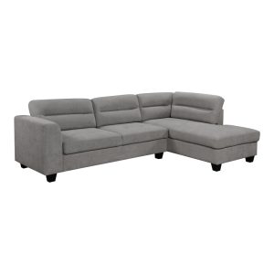 371 000005 8 Corner sofa left corner Camile pakoworld anthracite fabric 270x174x95cmIndoor furniture > Cornered sofas