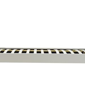 006 000012 2 Bed Nevil pakoworld PU white matte 100x200Indoor furniture > Beds
