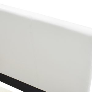 006 000012 4 Bed Nevil pakoworld PU white matte 100x200Indoor furniture > Beds