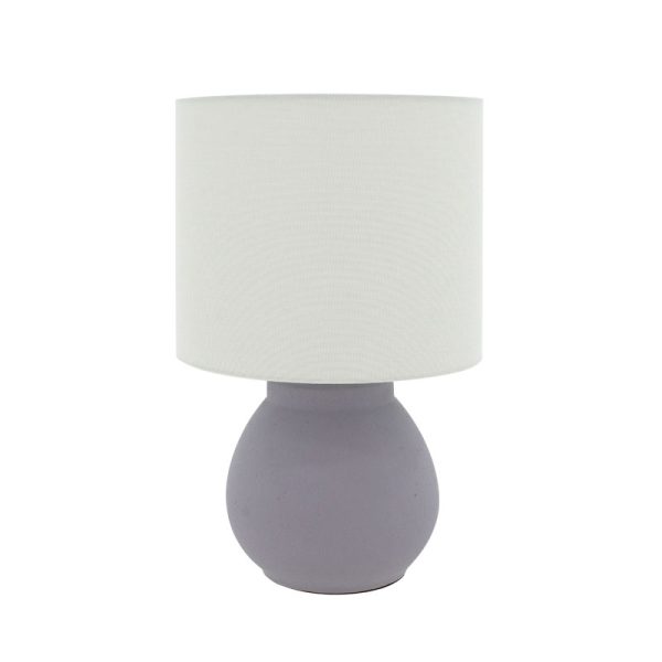 009 000119 Table lamp Pure pakoworld E27 grey-white D25.5x47cmLighting > Table