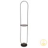009 000120 Three-light ceiling lamp PWL-0973 II pakoworld E27 black 50x18x85cmLighting > Ceiling