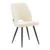 029 000211 Rocking armchair Georgia pakoworld fabric light grey-natural 75x71x95cmIndoor furniture > Living room armchairs