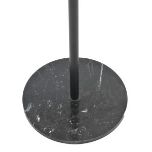 029 000226 2 Coat stand Fori pakoworld black metal 30x30x173cmIndoor furniture > Hoods - Hangers