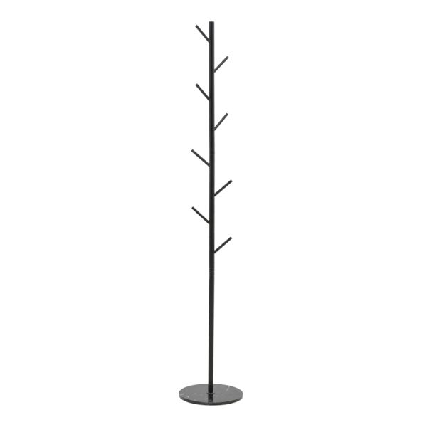 029 000226 Coat stand Fori pakoworld black metal 30x30x173cmIndoor furniture > Hoods - Hangers