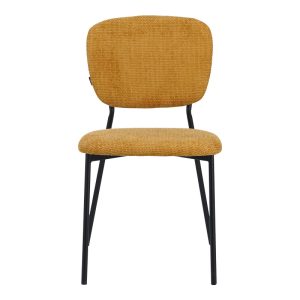 029 000308 3 Cathair pakoworld chair bouclé fabric in tampa color with black metallic legs 48x53x82cmIndoor furniture > Chairs