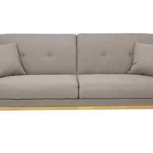 035 000012 2 2 seater sofa-bed Carmelo pakoworld fabric beige-grey 214x80x86 cmIndoor furniture > Sofas-bed