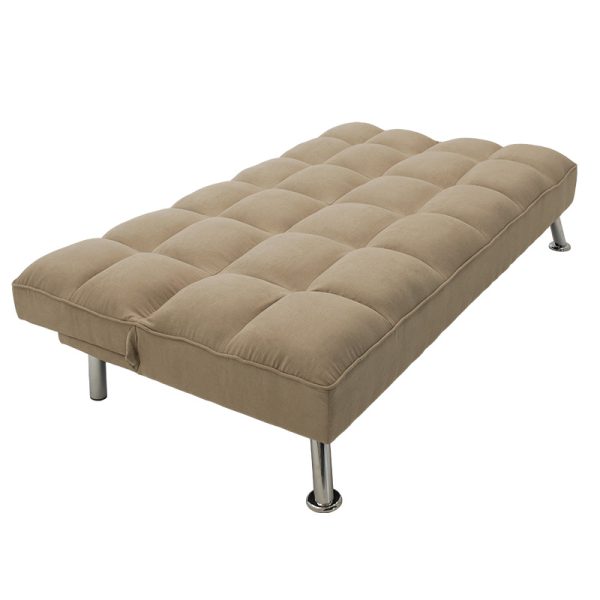 035 000021 3 3 seater sofa-bed Rebel pakoworld with fabric in beige-brown color 189x92x82cmIndoor furniture > Sofas