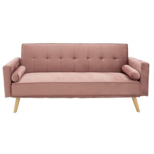 035 000065 2 3 seater sofa-bed Success pakoworld velvet rotten apple 190x80x84cmIndoor furniture > Sofas