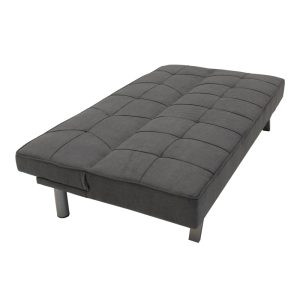 035 000087 2 3 seater Sofa-bed Travis pakoworld with fabric in dark grey color 175x83x74cmIndoor furniture > Sofas-bed