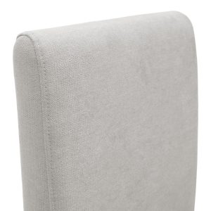 047 000061 4 Chair Ditta pakoworld with grey fabric - sonoma legs 44x56x96cmIndoor furniture > Chairs
