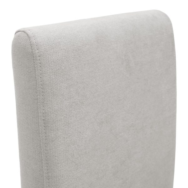 047 000061 4 Chair Ditta pakoworld with grey fabric - sonoma legs 44x56x96cmIndoor furniture > Chairs