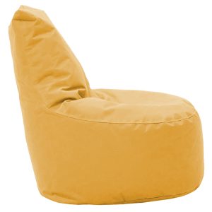 056 000094 2 Bean bag armchair Norm pakoworld fabric 100% waterproof dark yellowProfessional furniture > Puf professional waterproof