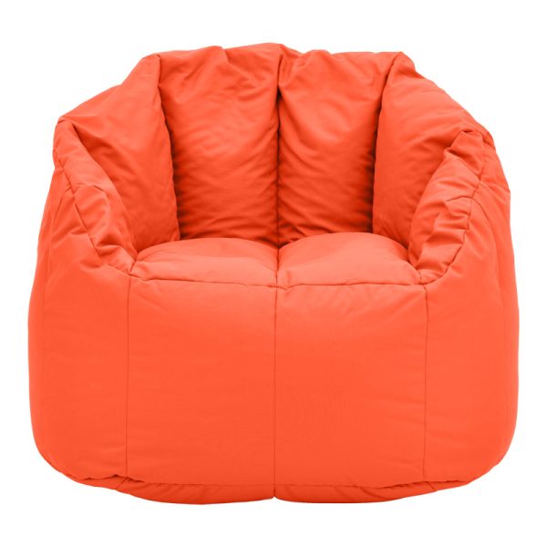 056 000105 3 Kerlon pakoworld waterproof in orange color D80x65cmIndoor furniture > Bean Bags