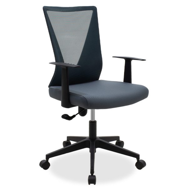 069 000008 Office chair Ghost pakoworld mesh black - grey meshOffice furniture > Labor office chairs