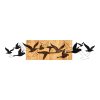 071 001585 Canvas painting Poerto pakoworld triptych with digital printing 33x2x48cmDecoration > Paintings