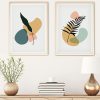071 001589 Canvas painting Blacky pakoworld triptych with digital printing 50x2x35cmDecoration > Paintings