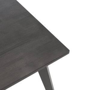 097 000004 2 Dining table Benson pakoworld mdf - venner in rustic grey color 120x75x75cmIndoor furniture > Dining Tables