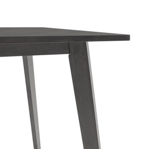 097 000004 3 Dining table Benson pakoworld mdf - venner in rustic grey color 120x75x75cmIndoor furniture > Dining Tables