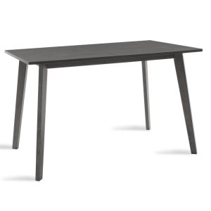 097 000004 Dining table Benson pakoworld mdf - venner in rustic grey color 120x75x75cmIndoor furniture > Dining Tables