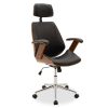 106 000003 Manager office chair Dolphin pakoworld with fabric mesh in black colourOffice furniture > Manager office chairs