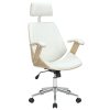 106 000026 Kary pakoworld desk with shelf unit color white-oak 152,5x40x120cmOffice furniture > Working desk