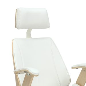 106 000026 4 Director's office chair Fern pakoworld PU white-plywood naturalOffice furniture > Manager office chairs