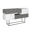 119 001103 Linett pakoworld entrance furniture natural 86x38x148cmIndoor furniture > Entrance furniture