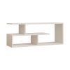 120 000172 Coffee table Barton pakoworld white-brown 90x45x40cmIndoor furniture > Coffee tables