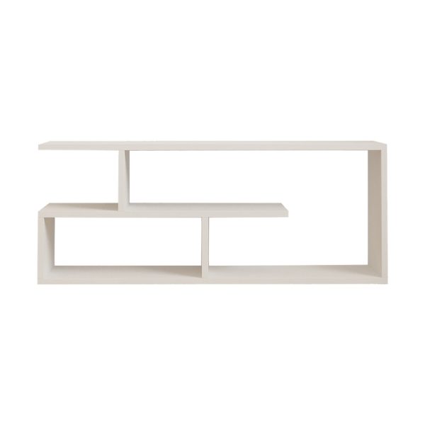 120 000172 2 TV Stand Waldo pakoworld white melamine 100x29.5x40cmIndoor furniture > TV stands