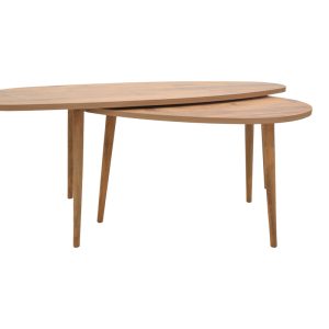 120 000418 2 Monty pakoworld melamine walnut coffee table 116x46x46cmIndoor furniture > Coffee tables