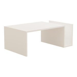 120 000504 Poko pakoworld coffee table in white 86.8x50x32.4cmIndoor furniture > Coffee tables