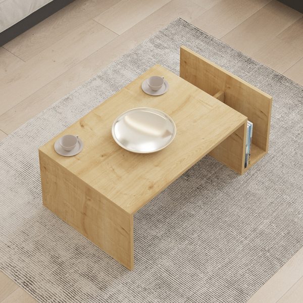 120 000505 2 Poko pakoworld coffee table in oak 86.8x50x32.4cmIndoor furniture > Coffee tables