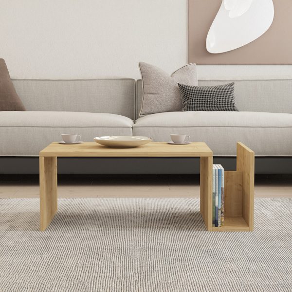 120 000505 3 Poko pakoworld coffee table in oak 86.8x50x32.4cmIndoor furniture > Coffee tables