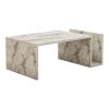 120 000508 Boca pakoworld table in oak-brick shade 100x60x42cmIndoor furniture > Coffee tables