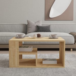 120 000510 3 Sobu pakoworld coffee table in oak shade 80x50x40cmIndoor furniture > Coffee tables