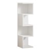 120 000514 Maverick pakoworld bookcase in sonoma-anthracite shade 51.8x25x70cmIndoor furniture > Bookshelves