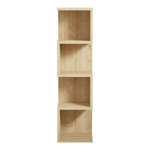120 000516 4 Floor-standing shelf Pratel pakoworld in oak 25x27x95cmIndoor furniture > Bookshelves