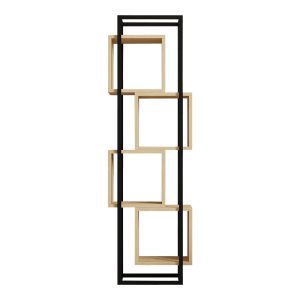 120 000524 3 Gridur pakoworld bookcase in oak shade 44x29x140cmIndoor furniture > Bookshelves
